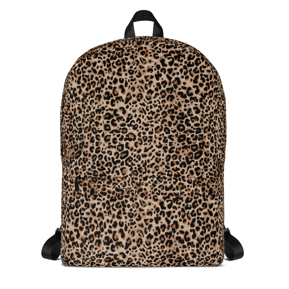 Default Title Golden Leopard Backpack by Design Express