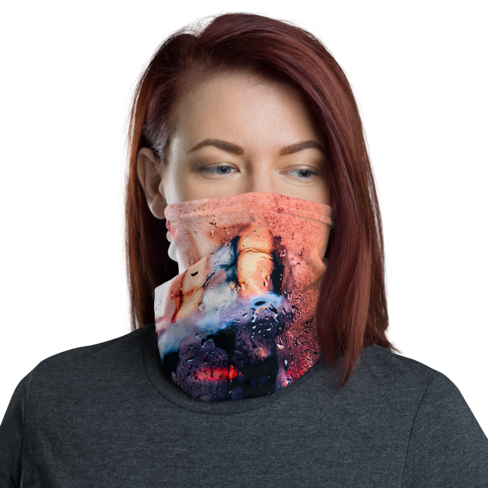 Default Title Rainy Blury Neck Gaiter Masks by Design Express