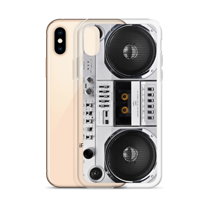 Boom Box 80s iPhone Case by Design Express