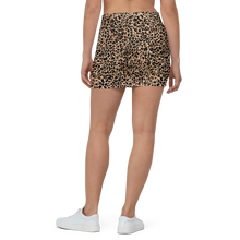 Golden Leopard Mini Skirt by Design Express