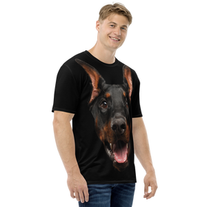 Doberman Men's T-shirt by Design Express