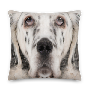 English Setter Premium Pillow by Design Express