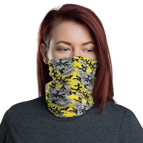 Default Title Stinger Yellow Camo Neck Gaiter Masks by Design Express