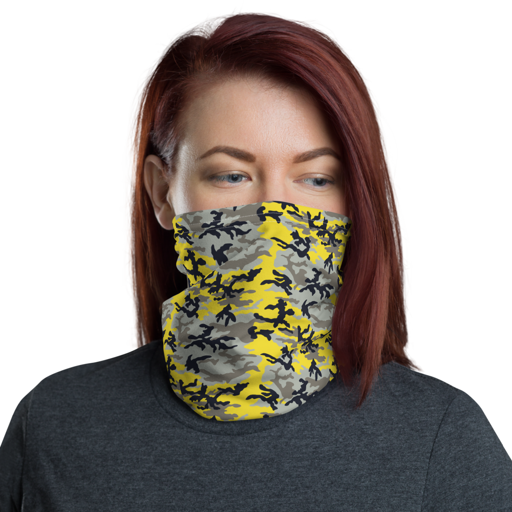 Default Title Stinger Yellow Camo Neck Gaiter Masks by Design Express