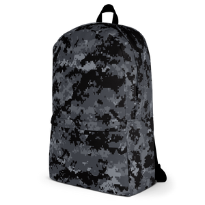 Dark Grey Digital Camouflage Backpack by Design Express