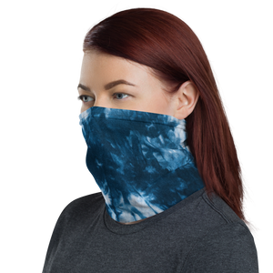 Blue Tie Dye Neck Gaiter Masks by Design Express