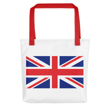 Red United Kingdom Flag "Solo" Tote bag Totes by Design Express