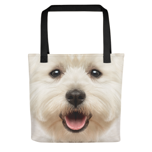 Default Title West Highland White Terrier Dog Tote Bag Totes by Design Express