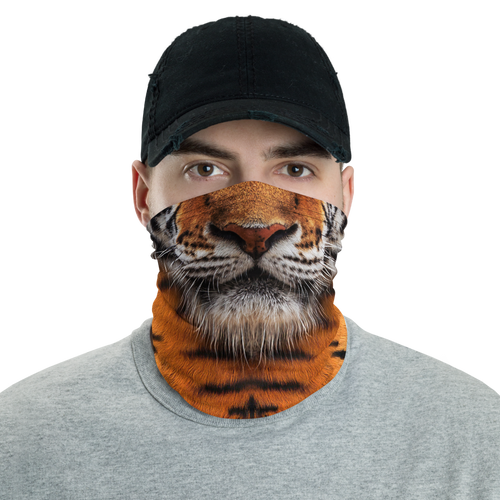 Default Title Tiger Face Neck Gaiter Masks by Design Express