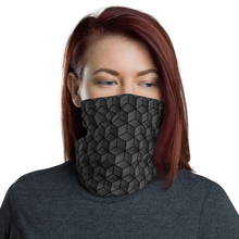 Default Title Diamond Black Gradient Block Neck Gaiter Masks by Design Express