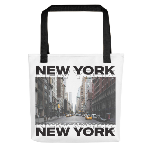 Default Title New York White Tote bag by Design Express