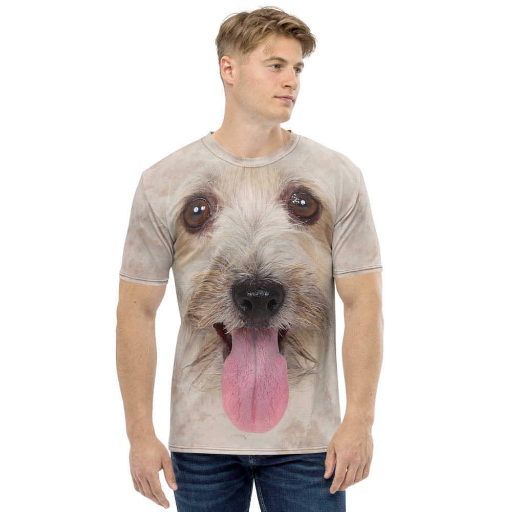 XS Bichon Havanese Dog Men's T-shirt by Design Express