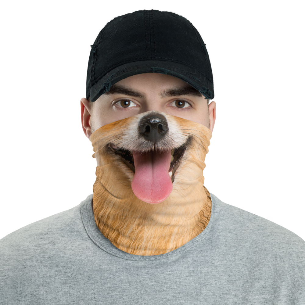 Default Title Pomeranian Dog Neck Gaiter Masks by Design Express