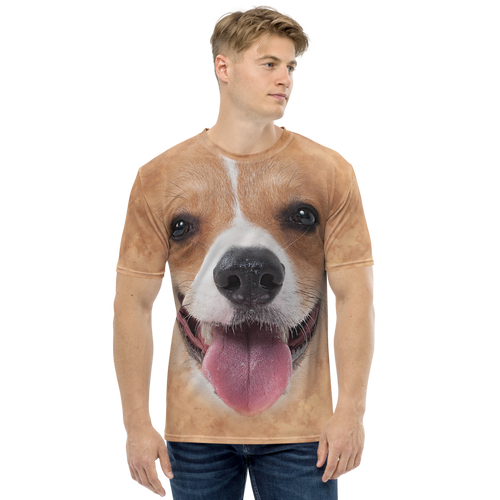 XS Corgi Dog Men's T-shirt by Design Express