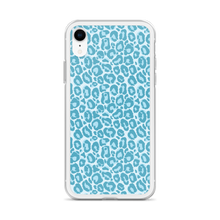 Teal Leopard Print iPhone Case by Design Express