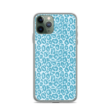 iPhone 11 Pro Teal Leopard Print iPhone Case by Design Express