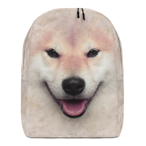 Default Title Shiba Inu Dog Minimalist Backpack by Design Express