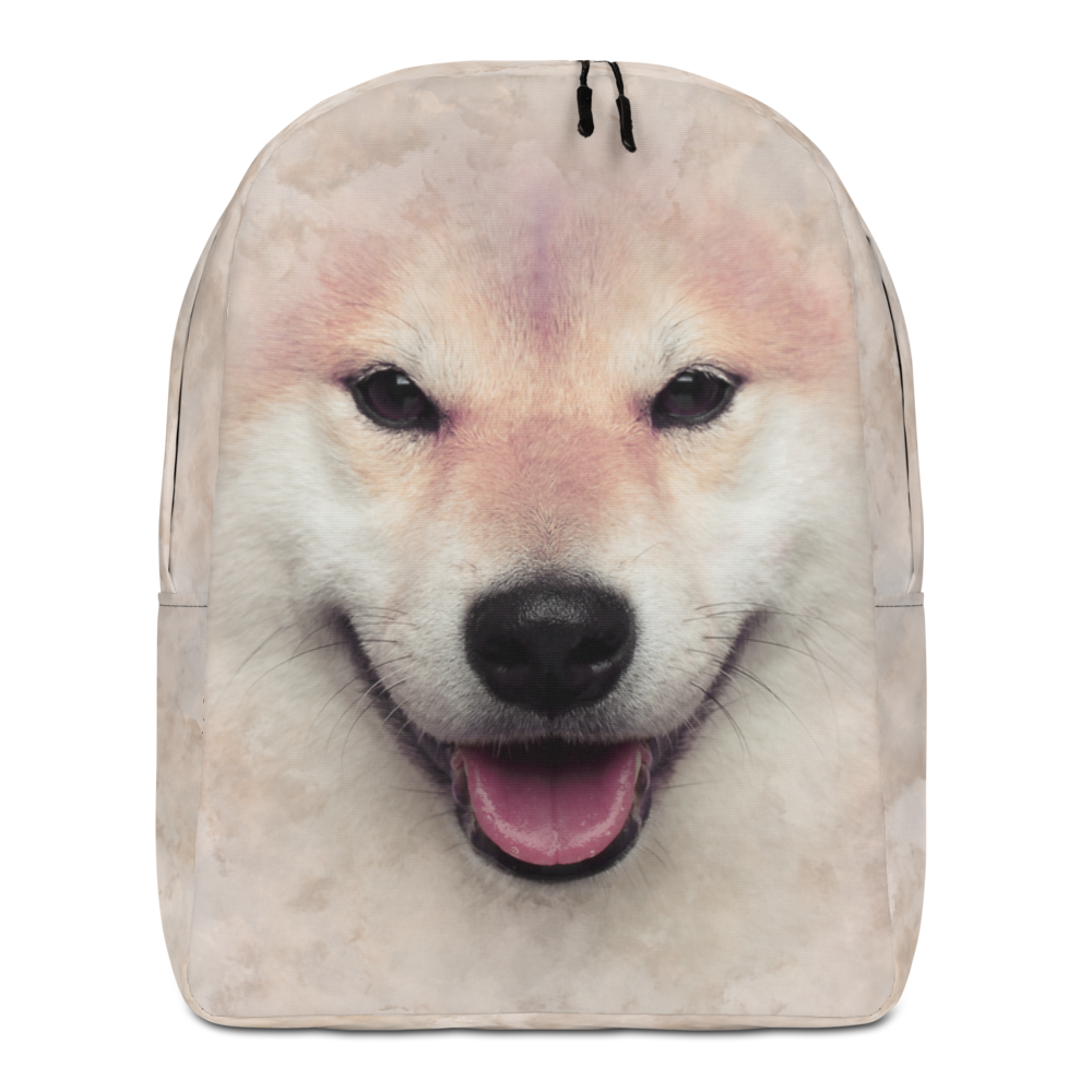 Default Title Shiba Inu Dog Minimalist Backpack by Design Express