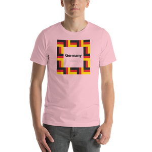 Pink / S Germany "Mosaic" Unisex T-Shirt by Design Express