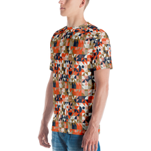 Mid Century Pattern Men's T-shirt by Design Express