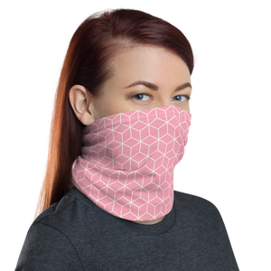 Diamond Dusty Rose Pattern Neck Gaiter Masks by Design Express