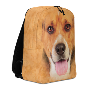 Beagle Dog Minimalist Backpack by Design Express