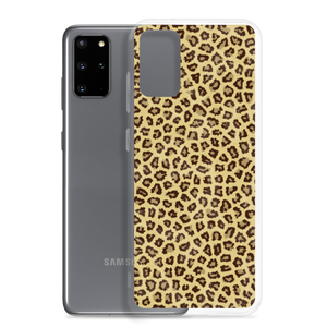 Yellow Leopard Print Samsung Case by Design Express