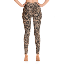 Golden Leopard Yoga Leggings by Design Express