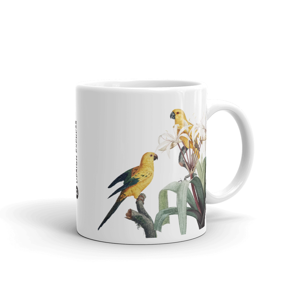 Default Title Tropical Bird Mug by Design Express