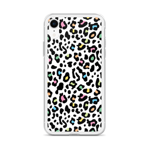 Color Leopard Print iPhone Case by Design Express