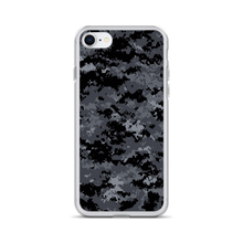 iPhone 7/8 Dark Grey Digital Camouflage Print iPhone Case by Design Express