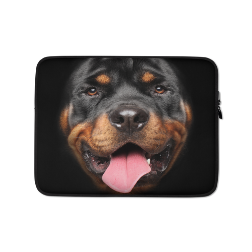 13 in Rottweiler Dog Laptop Sleeve by Design Express