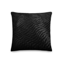 18×18 Black Sands Square Premium Pillow by Design Express