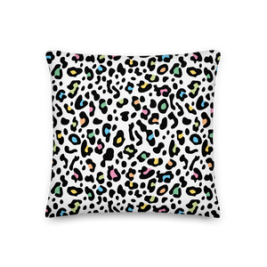 Color Leopard Print Premium Pillow by Design Express