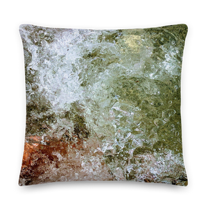 Water Sprinkle Square Premium Pillow by Design Express