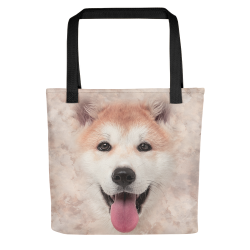 Default Title Akita Dog Tote bag by Design Express