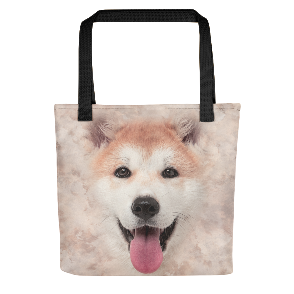 Default Title Akita Dog Tote bag by Design Express