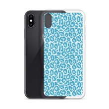 Teal Leopard Print iPhone Case by Design Express