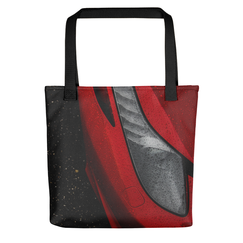 Default Title Red Automotive Tote Bag by Design Express