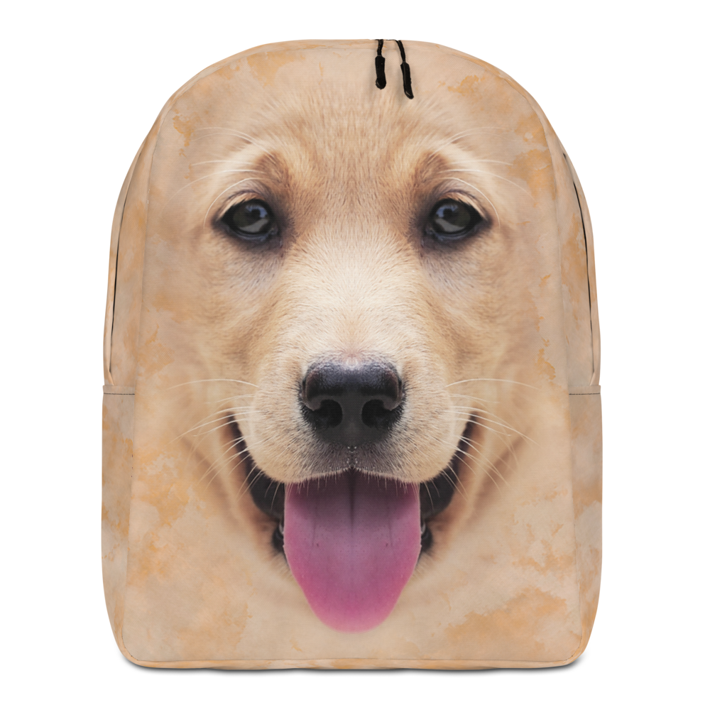 Default Title Yellow Labrador Dog Minimalist Backpack by Design Express