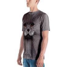 Cat "All Over Animal" Men's T-shirt All Over T-Shirts by Design Express