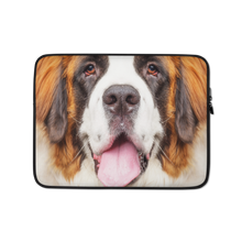 13 in Saint Bernard Dog Laptop Sleeve by Design Express