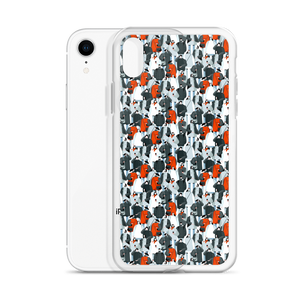 Mask Society Illustration iPhone Case by Design Express