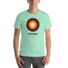 Heather Mint / S Germany "Target" Unisex T-Shirt by Design Express