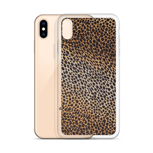 Leopard Brown Pattern iPhone Case by Design Express