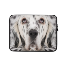 13 in English Setter Dog Laptop Sleeve by Design Express