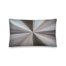 Hypnotizing Steel Rectangle Premium Pillow by Design Express