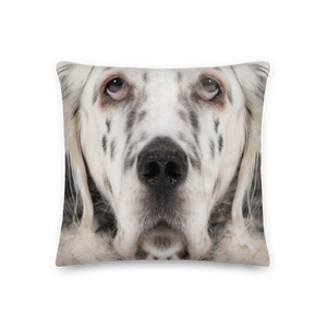 English Setter Premium Pillow by Design Express