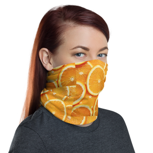 Sliced Orange Neck Gaiter Masks by Design Express