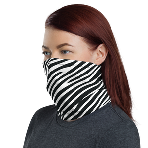 Zebra Print Neck Gaiter Masks by Design Express